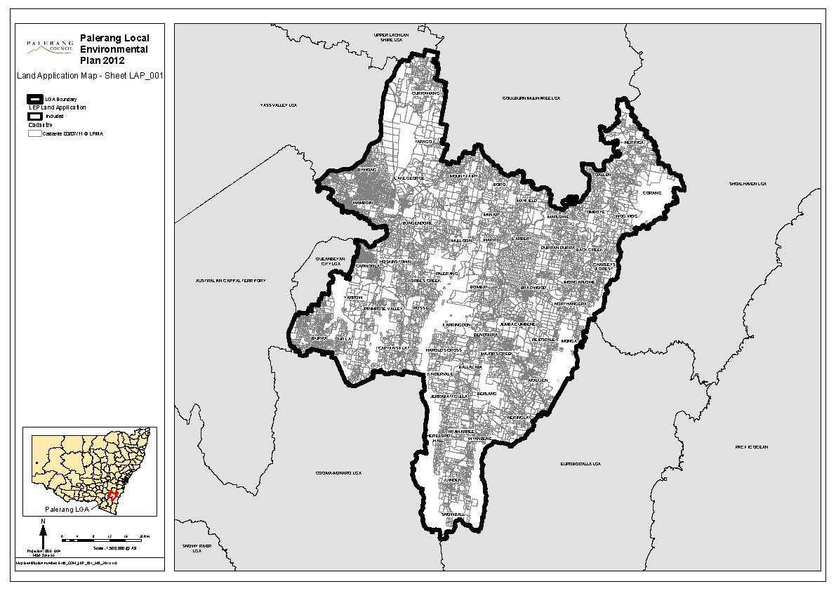 Land Application Map