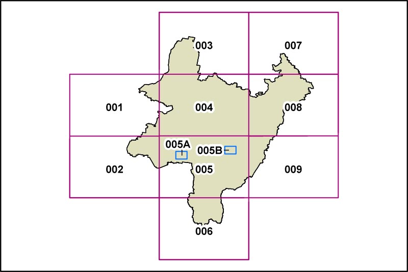 Drinking Water Catchment Map Index